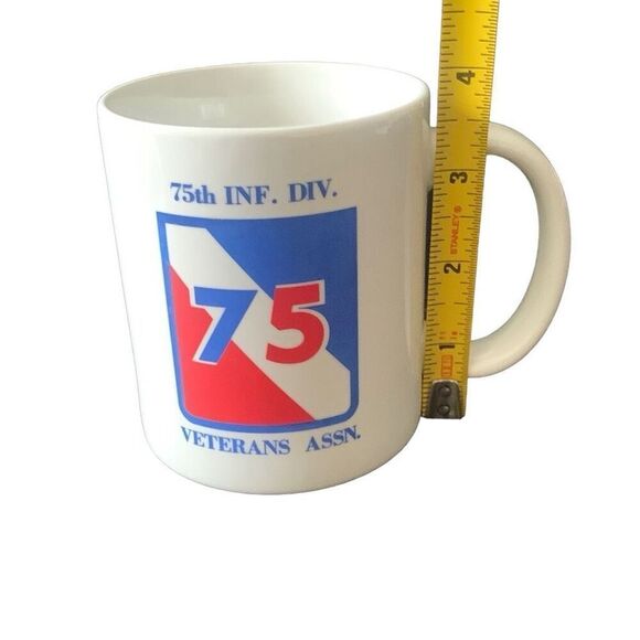 Vintage 75th Infantry Division Veterans Association Ceramic Mug Honoring Heroes - Picture 8 of 9